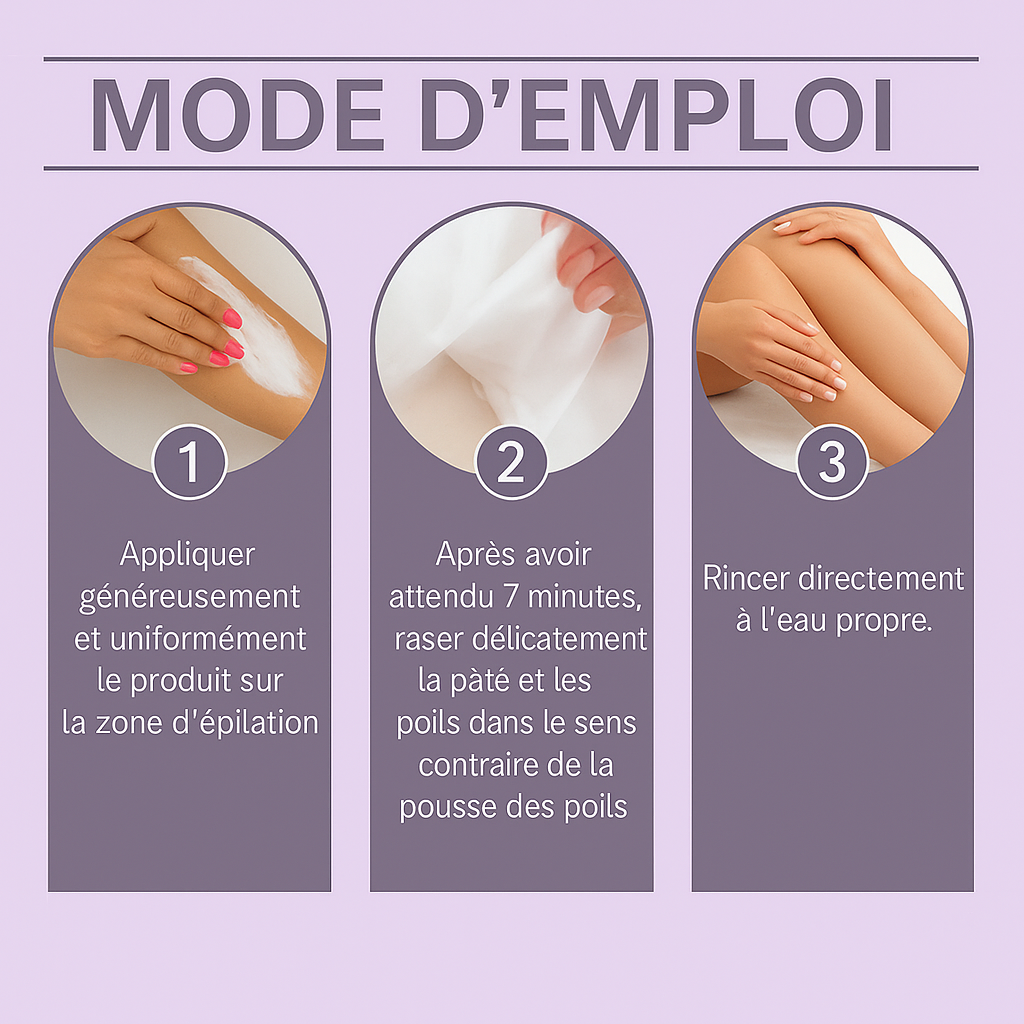 Crème d'épilation OcAura