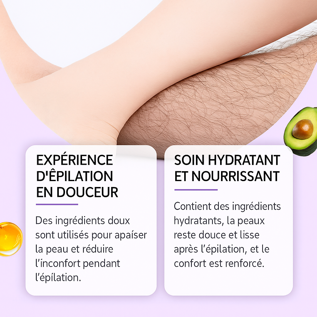 Crème d'épilation OcAura