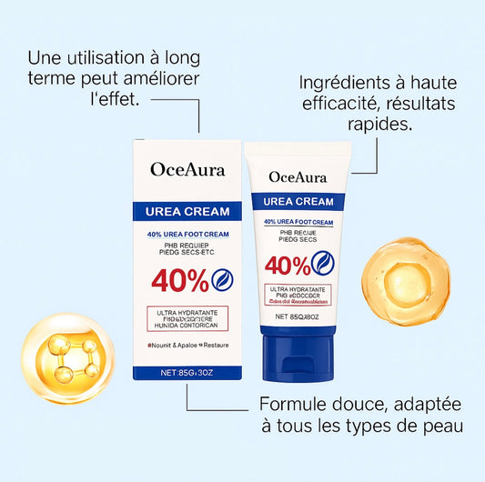 Crème gommage pour pieds OcAura