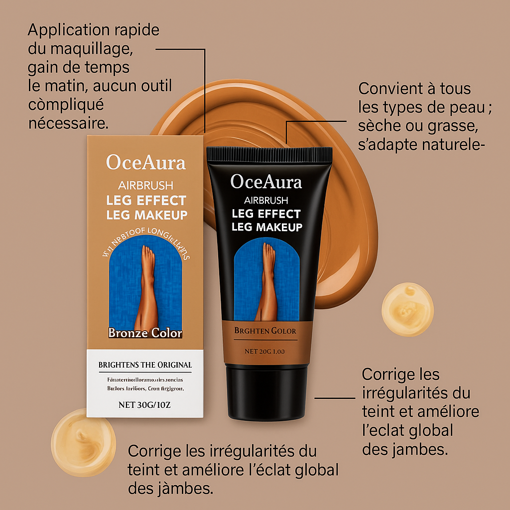Crème auto-bronzante pour le corps OcAura